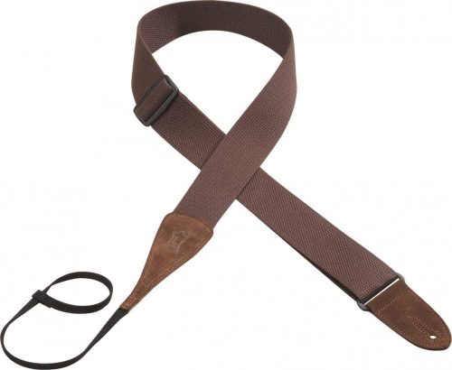 Levy's MC8A Cotton Acoustic Strap with Neck Loop - White