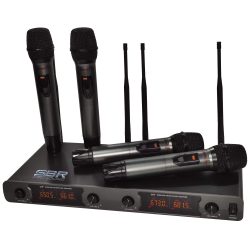 Lane Pro M604 4 Channel Wireless Microphones