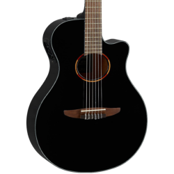Yamaha NTX1 Nylon String Acoustic-Electric Guitar - Black