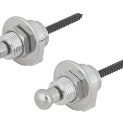 Framus Warwick - S-Style Security Lock System, Set (2 pcs) - Chrome