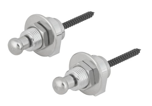 Framus Warwick - S-Style Security Lock System, Set (2 pcs) - Chrome
