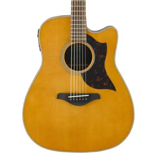 Yamaha A1R Dreadnought Acoustic-Electric Guitar – Vintage Natural