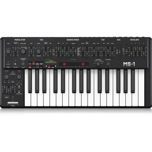 Behringer MS-1-BK Analog Synthesizer - Black