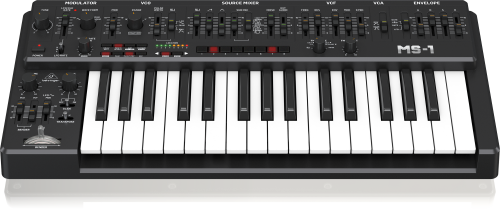 Behringer MS-1-BK Analog Synthesizer - Black - Image 2