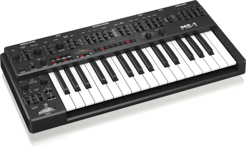 Behringer MS-1-BK Analog Synthesizer - Black - Image 3