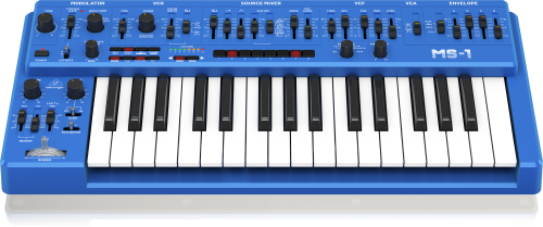 Behringer MS-1-BU Analog Synthesizer - Blue - Image 2
