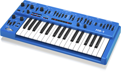 Behringer MS-1-BU Analog Synthesizer - Blue - Image 3