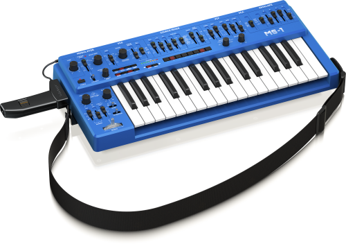 Behringer MS-1-BU Analog Synthesizer - Blue - Image 4
