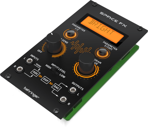 Behringer Space FX 24-bit Stereo Multi-Effects Engine Module - Image 3