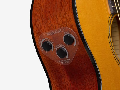 Yamaha CSF-TA TransAcoustic Parlor Size - Vintage Natural Gloss - Image 4