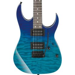 Ibanez GIO GRG120QASP 6-string Guitar - Blue Gradiation