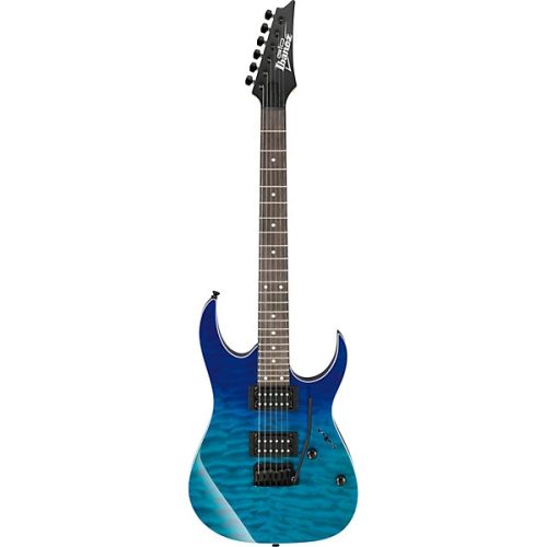 Ibanez GIO GRG120QASP 6-string Guitar - Blue Gradiation - Image 4