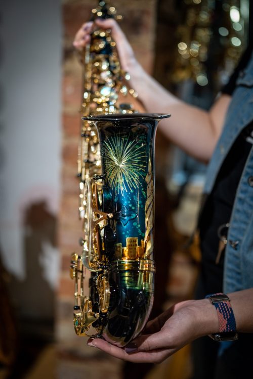 Chateau Art Series Alto Saxophone- Liberty - Image 2