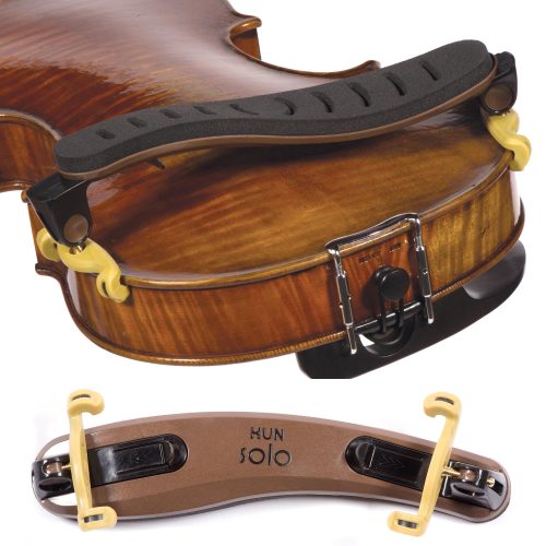 KUN Solo Violin Shoulder Rest – 3/4 and 4/4 Size - Image 2