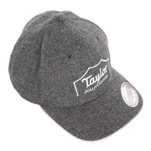Taylor Flex Fit Cap Crown Logo Melange Heather L/XL