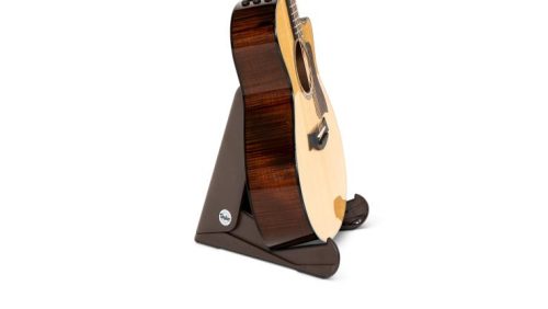 Taylor ABS Compact Folding Acoustic Guitar Stand - Brown - Image 3