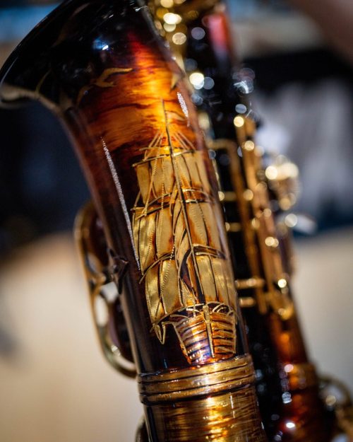 Chateau Art Series Alto Saxophone- Bon Voyage - Image 3