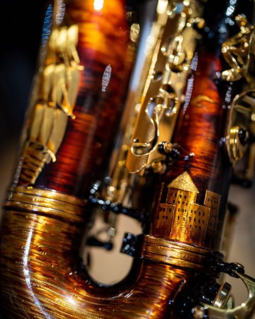Chateau Art Series Alto Saxophone- Bon Voyage - Image 5