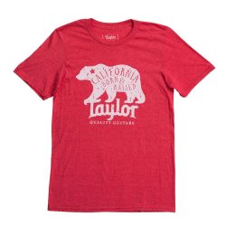 Taylor California Bear T-shirt - Unisex Short-sleeve with Taylor Logo