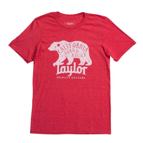 Taylor California Bear T-shirt - Unisex Short-sleeve with Taylor Logo