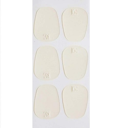 BG A11L Mouthpiece Cushions Transparent 0.4mm- Pack of 6