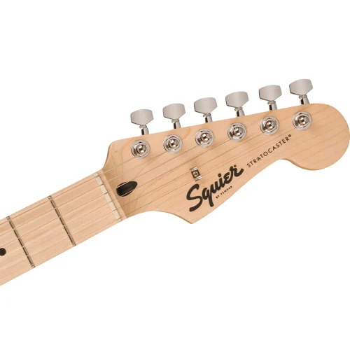 Fender Squier Sonic Stratocaster Electric Guitar - Black - Image 4