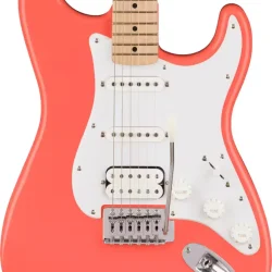 Fender Squier Sonic Stratocaster HSS Electric Guitar - Tahitian Coral