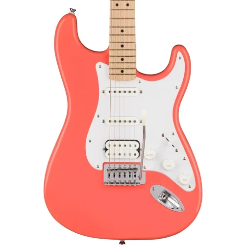 Fender Squier Sonic Stratocaster HSS Electric Guitar - Tahitian Coral
