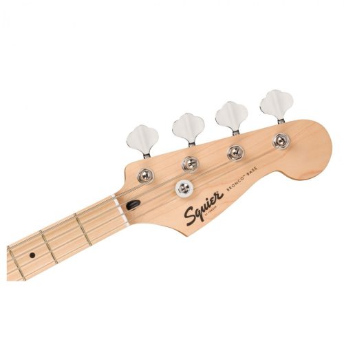 Fender Squier Sonic Bronco 4 String Bass Guitar - Tahitian Coral - Image 5