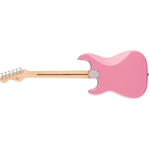 Fender Squier Sonic Stratocaster HT H Electric Guitar - Flash Pink - Image 3