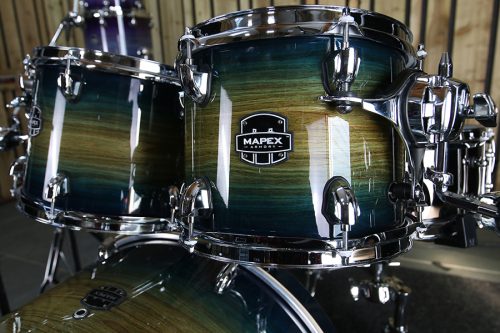 Mapex Armory 5-piece Fusion Shell Pack - Rainforest Burst - Image 4