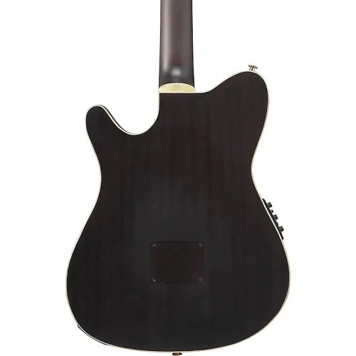 Ibanez Tim Henson Nylon Acoustic Electric Guitar - Black - Image 3