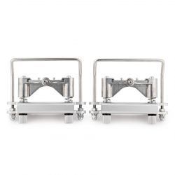 Premier HTS Bottom Snare Strainer, Polished Aluminium