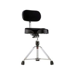 Gibraltar 9608MB 16 inch Cordura Saddle Drum Throne with Backrest