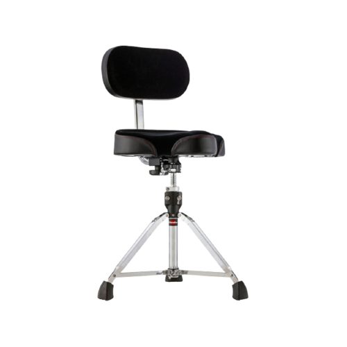 Gibraltar 9608MB 16 inch Cordura Saddle Drum Throne with Backrest