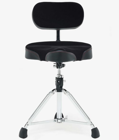 Gibraltar 9608MB 16 inch Cordura Saddle Drum Throne with Backrest - Image 2