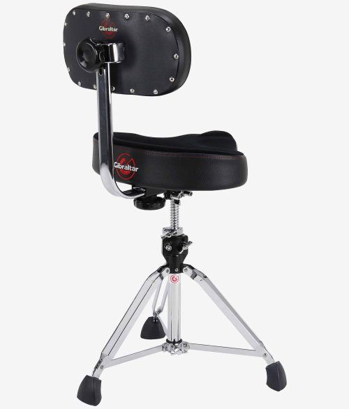 Gibraltar 9608MB 16 inch Cordura Saddle Drum Throne with Backrest - Image 4