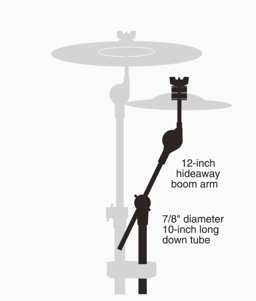 Gibraltar SC-4425MB 12 inch Cymbal Boom Arm - Image 2