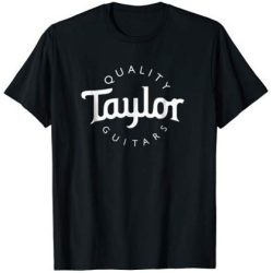 Taylor Men's Basic Black Logo T-Shirt