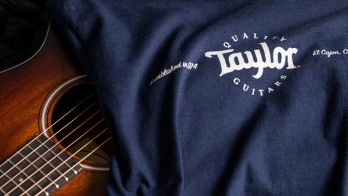 Taylor Classic T-Shirt - Navy/Grey - Medium - Image 2