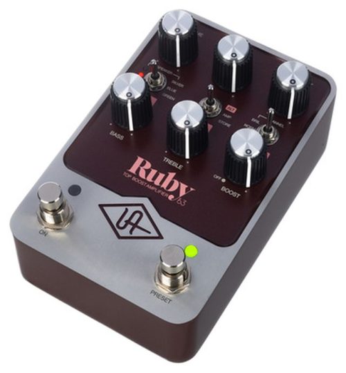 Universal Audio Ruby '63 Top Boost Amplifier Pedal