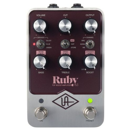 Universal Audio Ruby '63 Top Boost Amplifier Pedal - Image 2