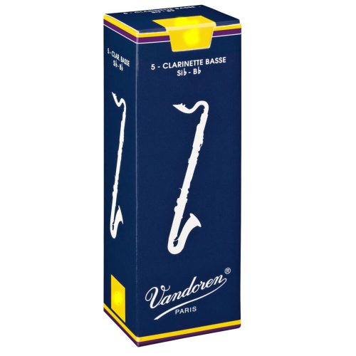 Vandoren Traditional Bass Clarinet Reeds (Box of 5)