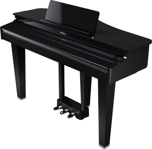 Roland GP-3 Digital Grand Piano - Polished Ebony Finish - Image 2