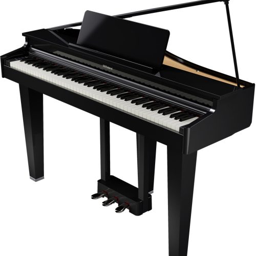 Roland GP-3 Digital Grand Piano - Polished Ebony Finish