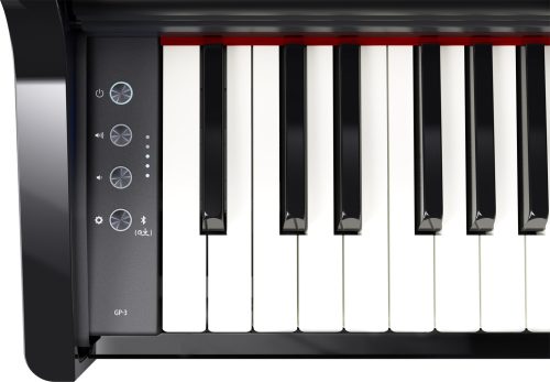 Roland GP-3 Digital Grand Piano - Polished Ebony Finish - Image 3