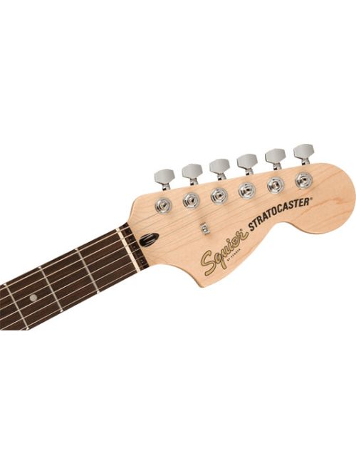 Fender Squier FSR Affinity Series Stratocaster QMT Electric Guitar - Sapphire Blue Transparent - Image 4