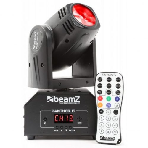 BeamZ Panther 15 LED Beam Moving Head - IRC