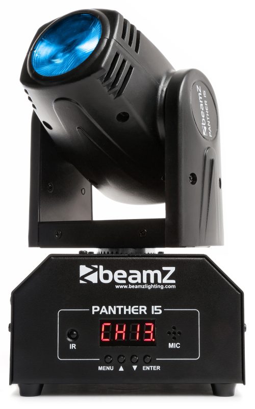BeamZ Panther 15 LED Beam Moving Head - IRC - Image 3