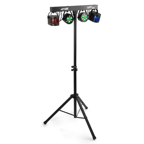 Beamz Partybar 12 Set - 2x Par and 2x Derby
